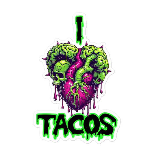 I Heart Tacos Sticker