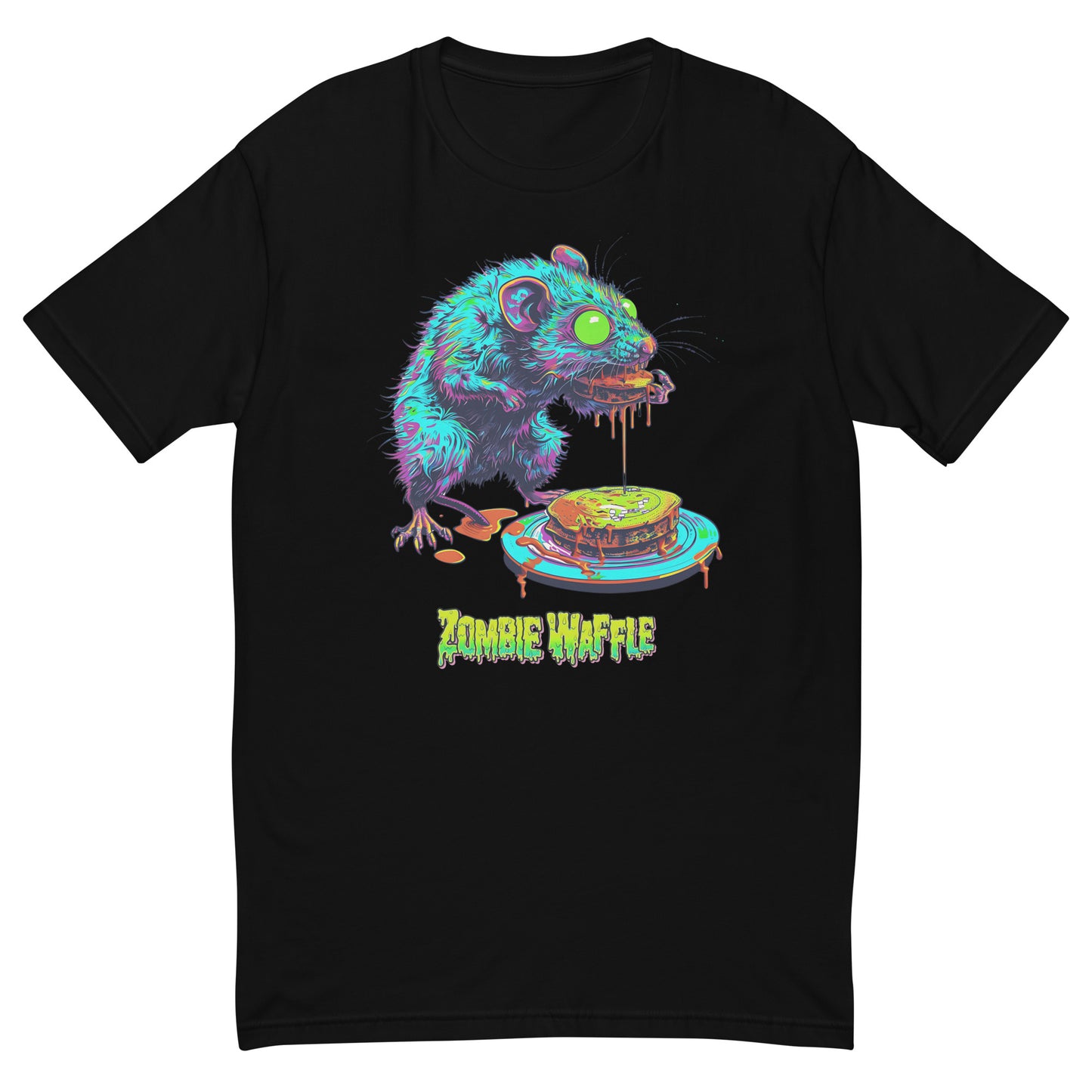 Zombie Rat Men's Fitted Tee