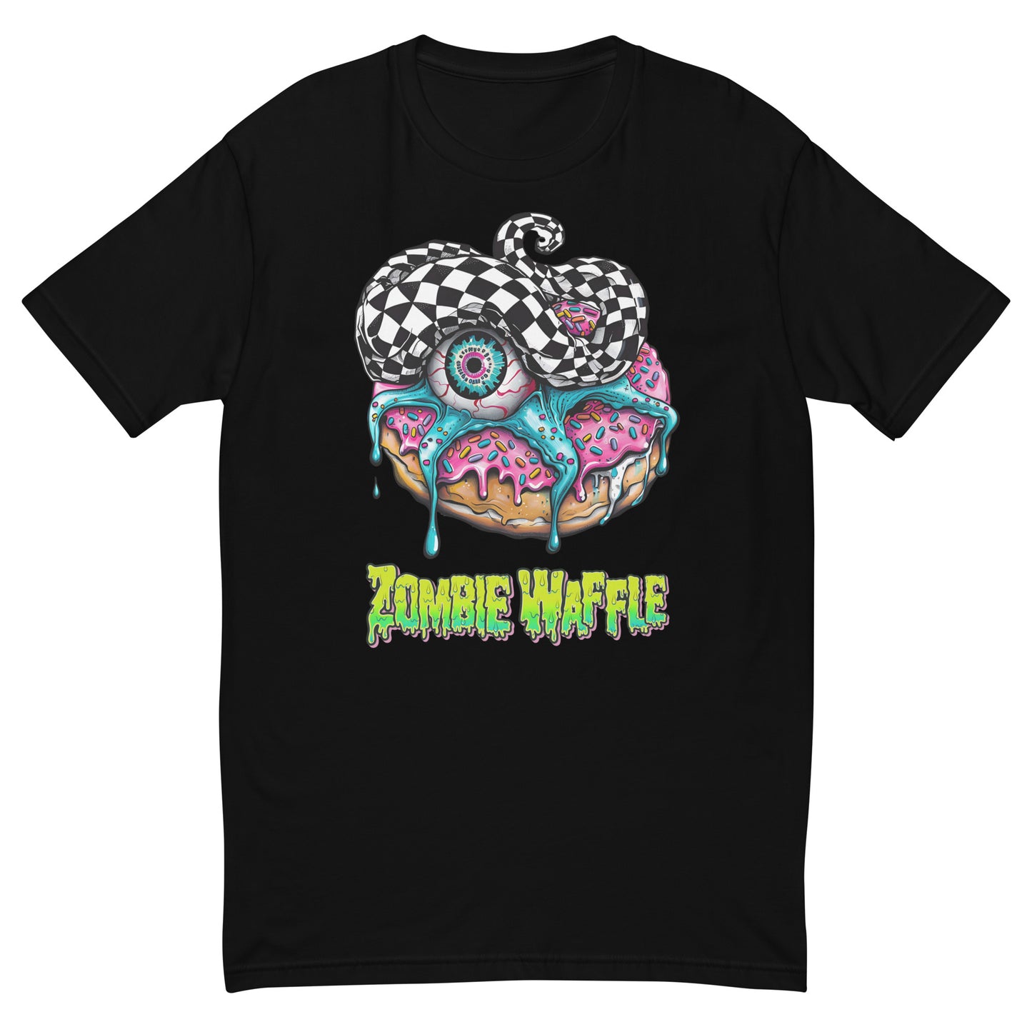 Zombie Donut Men's Fitted Tee