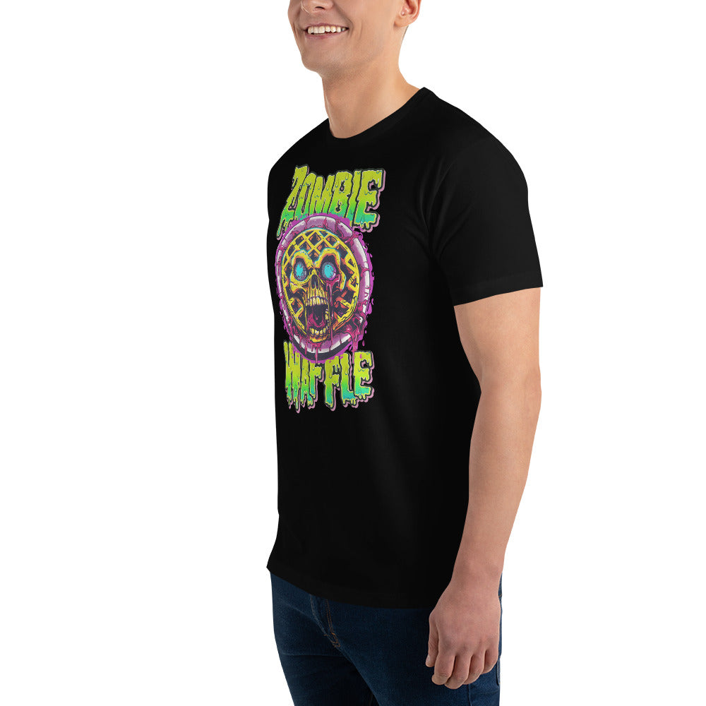 Zombie Waffle Men's Fitted Tee