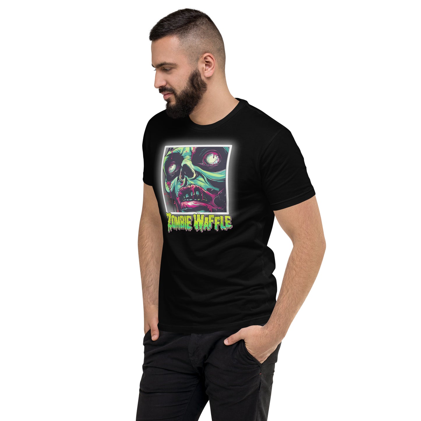 Bob the Zombie Men's Fitted Tee