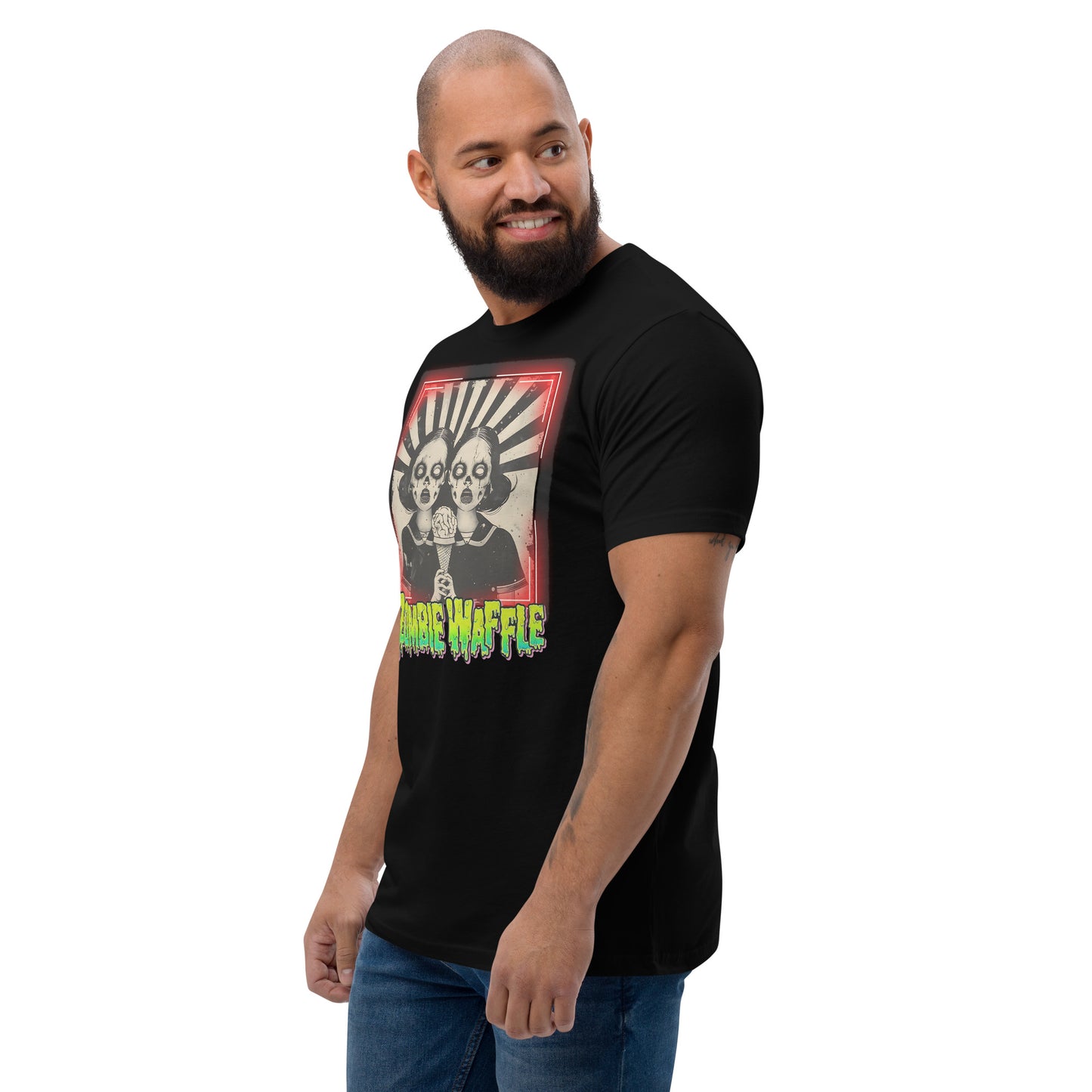 Zombie Twins Men's Fitted Tee