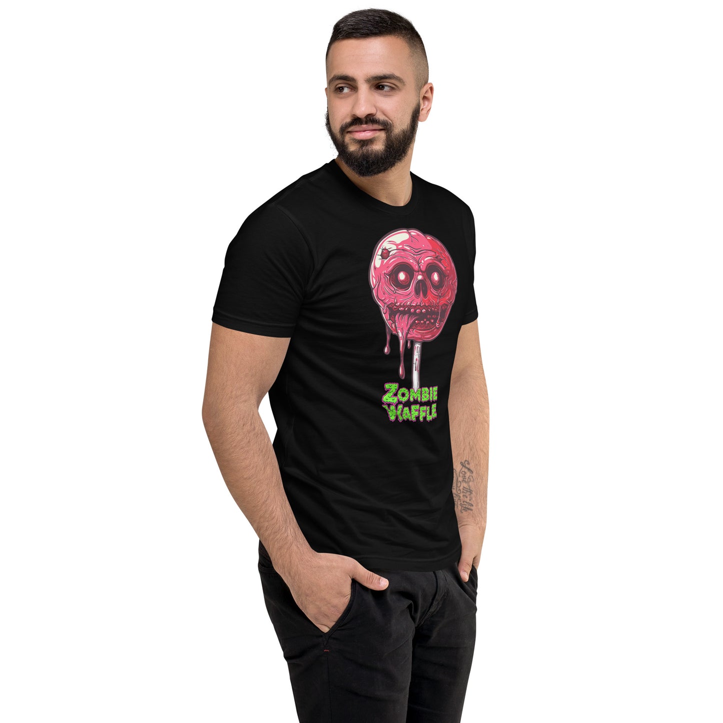 Zombie Lollipop Men's Fitted Tee