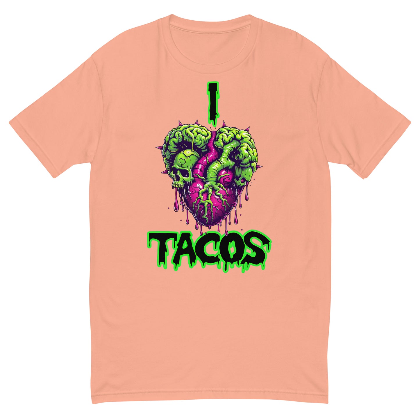 I heart Tacos Men's Fitted Tee