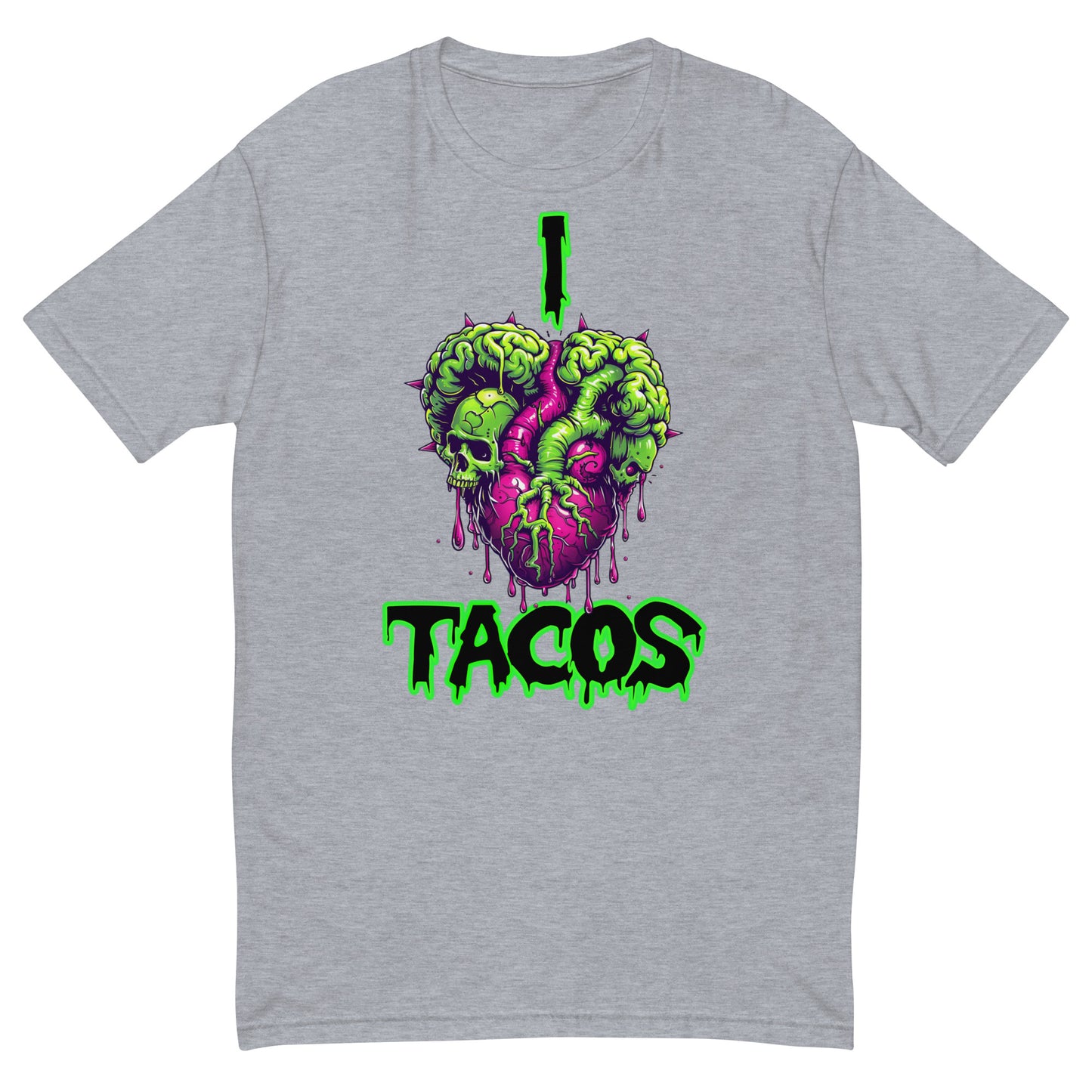 I heart Tacos Men's Fitted Tee