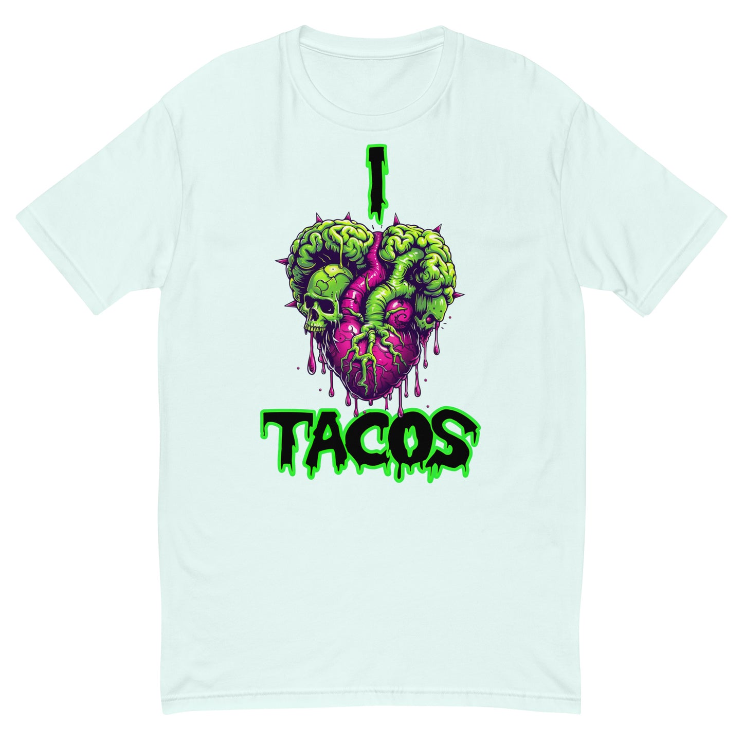 I heart Tacos Men's Fitted Tee