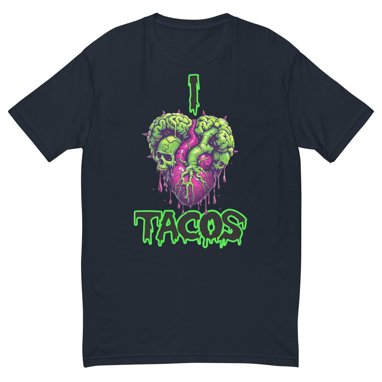 I heart Tacos Men's Fitted Tee