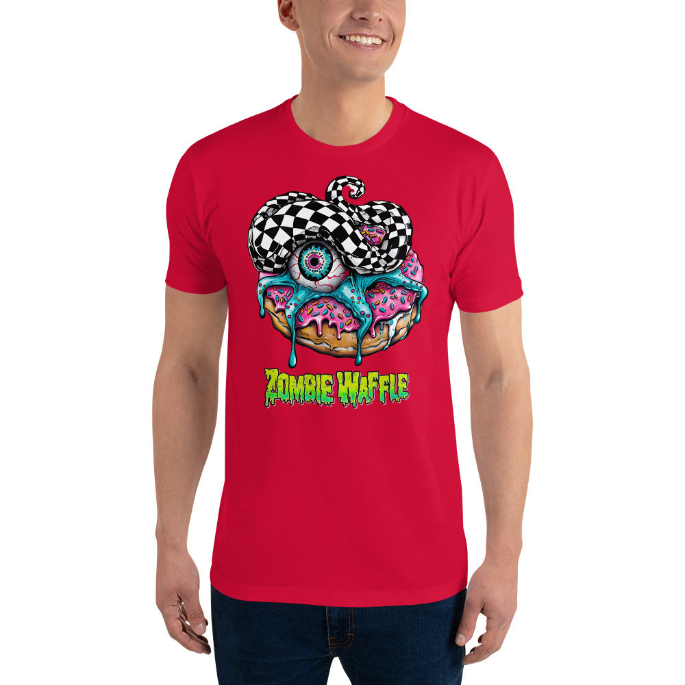 Zombie Donut II Men's Fitted Tee