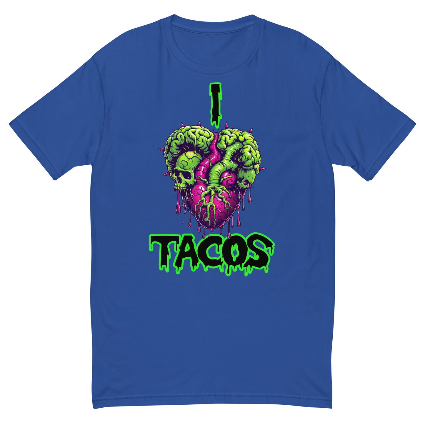 I heart Tacos Men's Fitted Tee