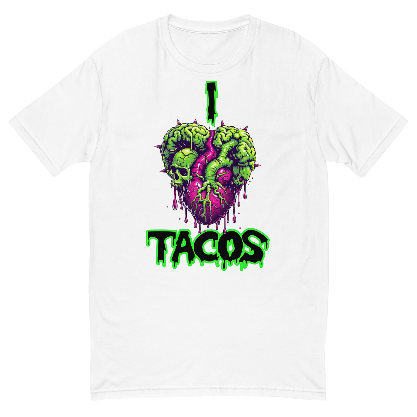 I heart Tacos Men's Fitted Tee