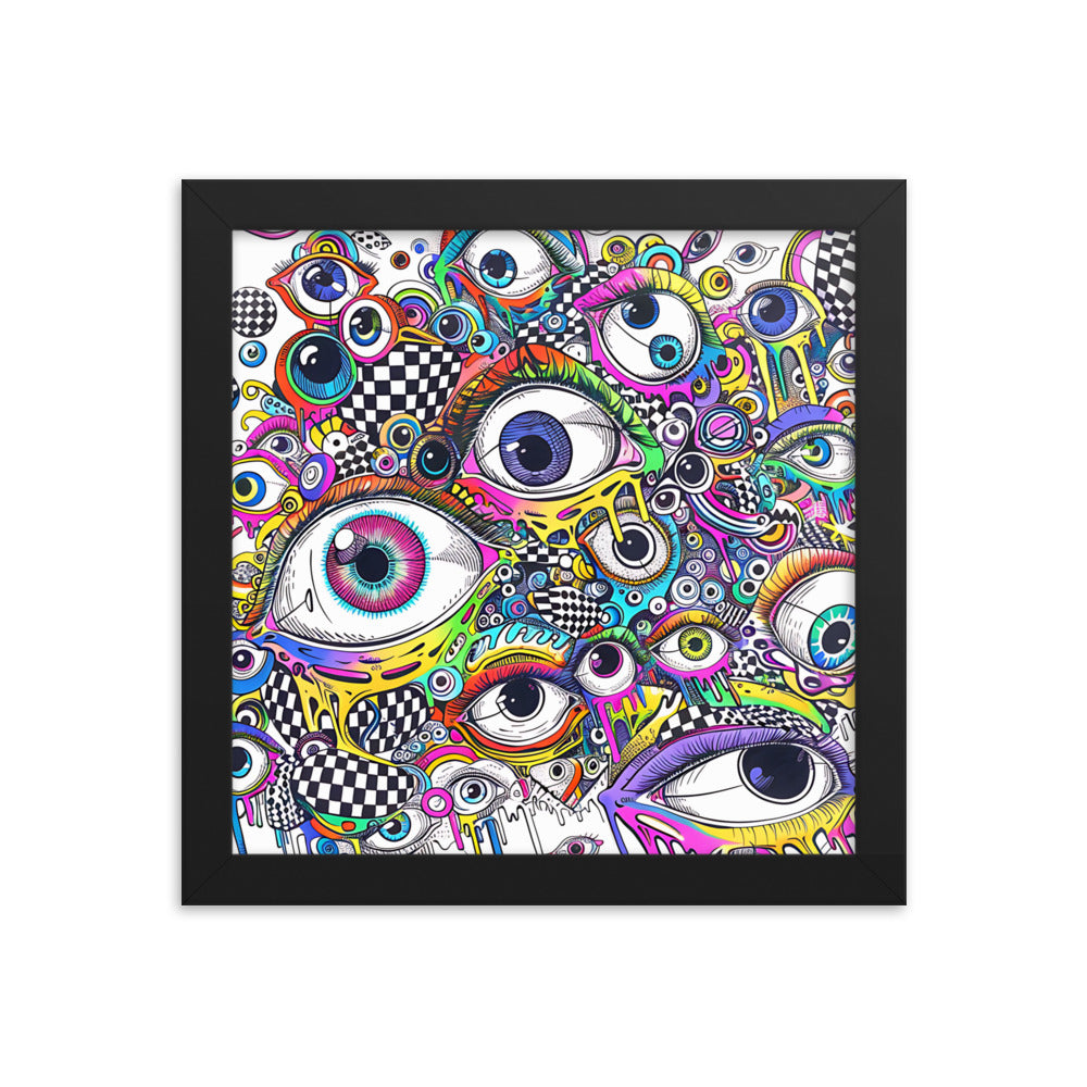 Framed Eyes Everywhere III Poster