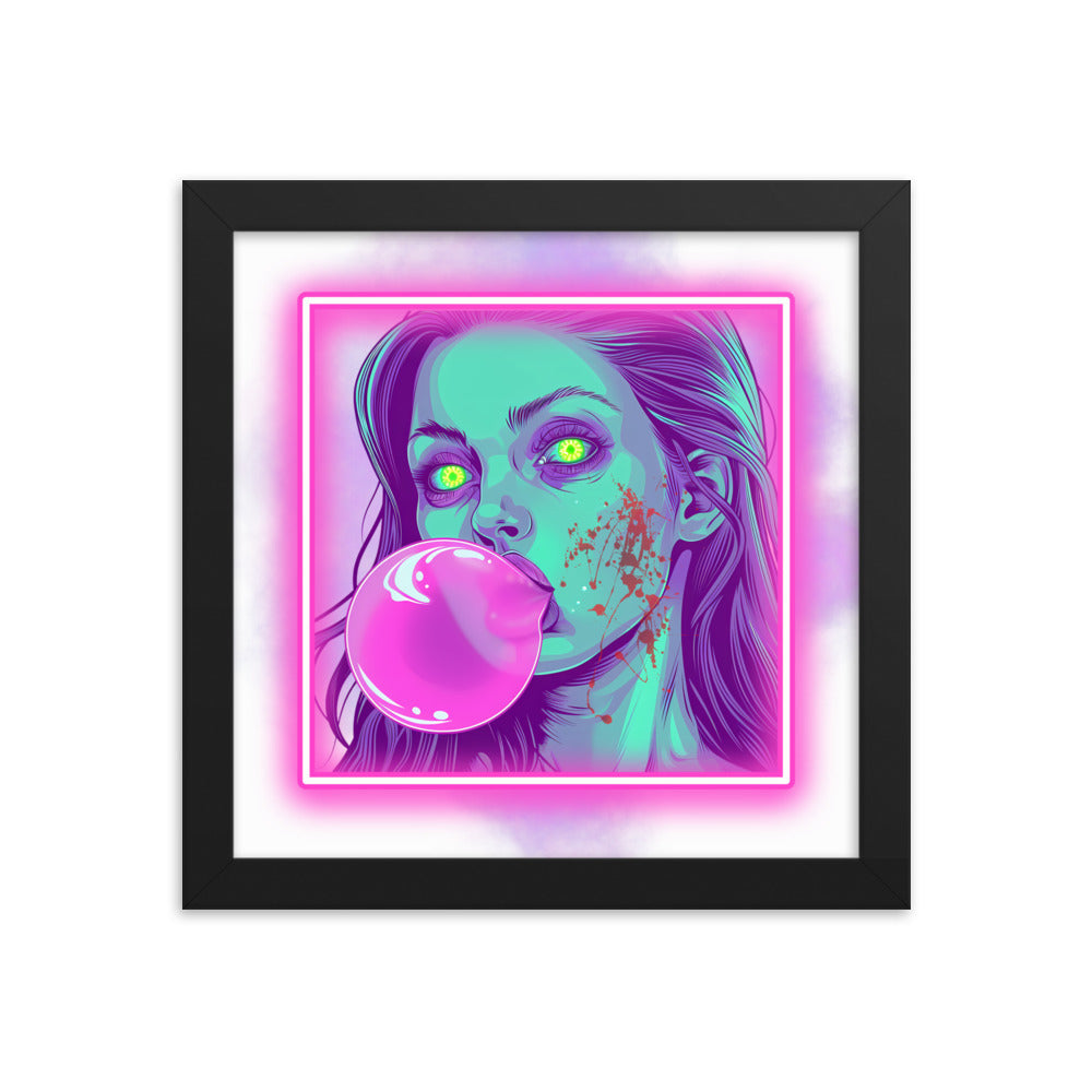 Framed Bubblegum Poster