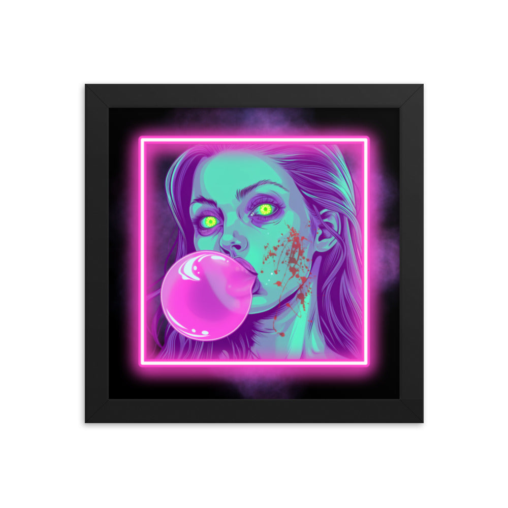 Framed Bubblegum Poster