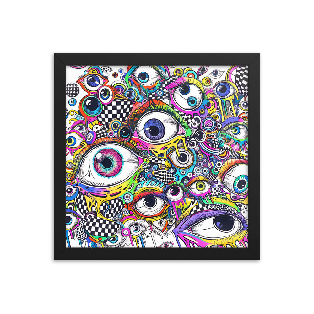 Framed Eyes Everywhere III Poster