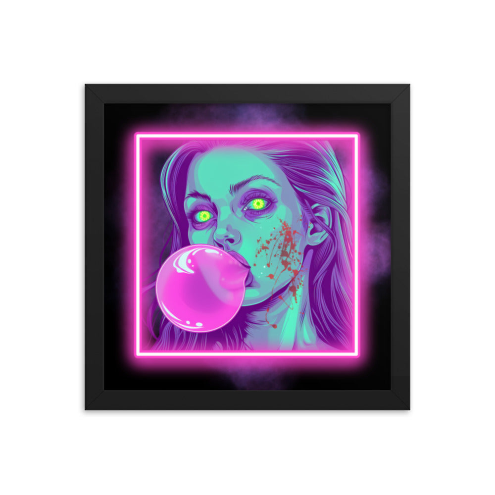 Framed Bubblegum Poster