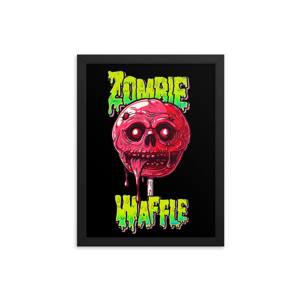 Framed Zombie Lollipop II Poster