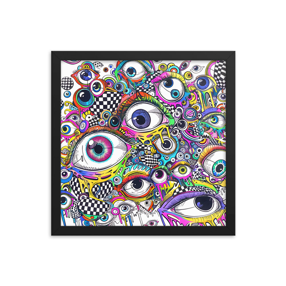 Framed Eyes Everywhere III Poster