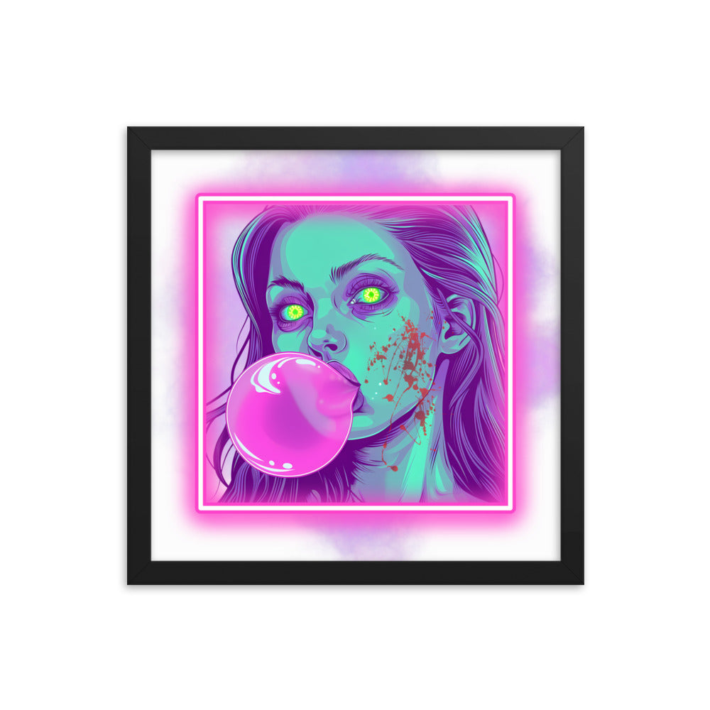 Framed Bubblegum Poster