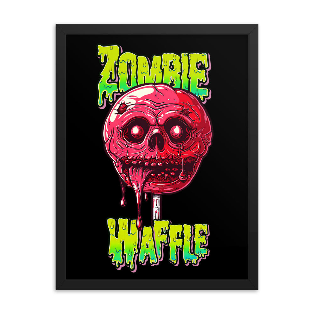 Framed Zombie Lollipop II Poster