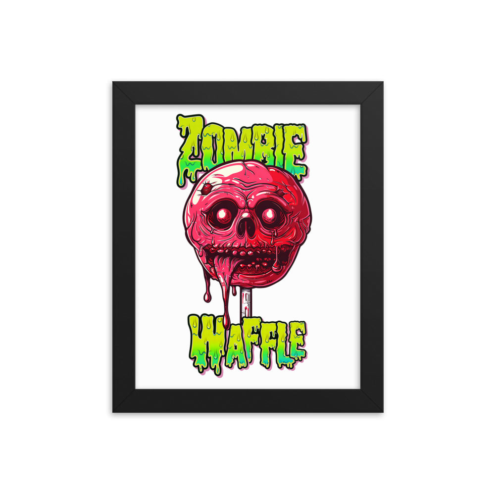 Framed Zombie Lollipop II Poster