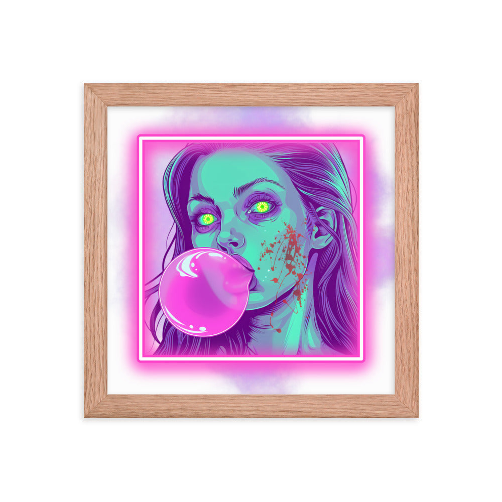 Framed Bubblegum Poster