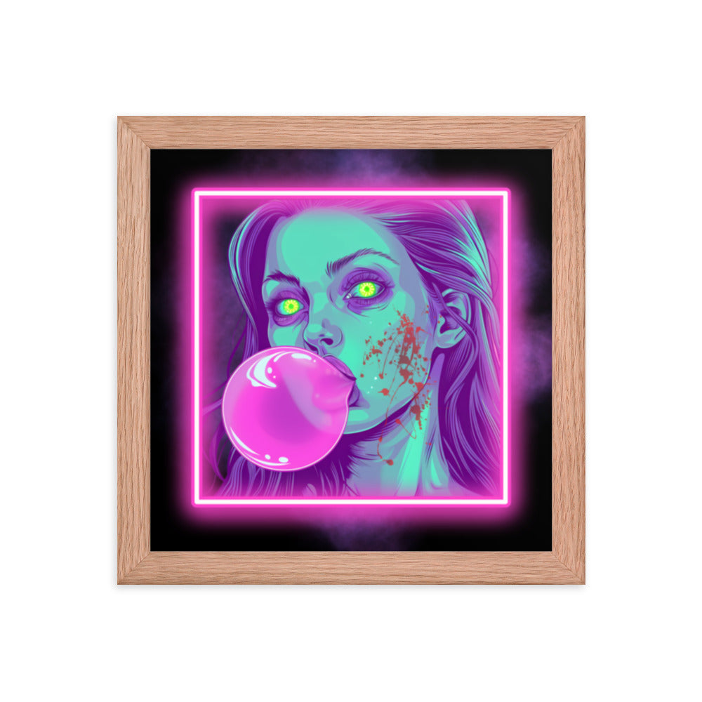 Framed Bubblegum Poster