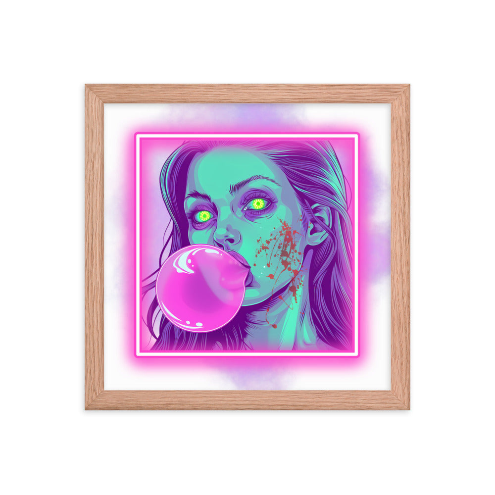 Framed Bubblegum Poster