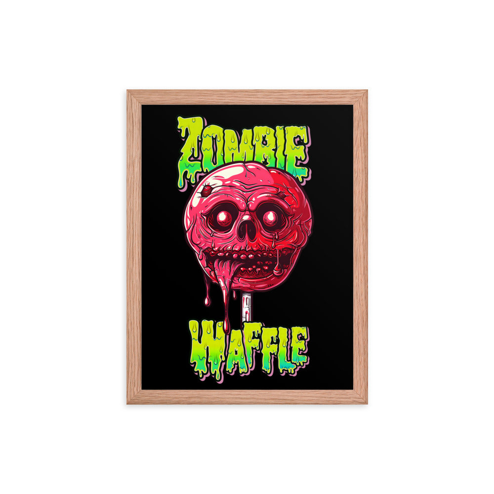 Framed Zombie Lollipop II Poster