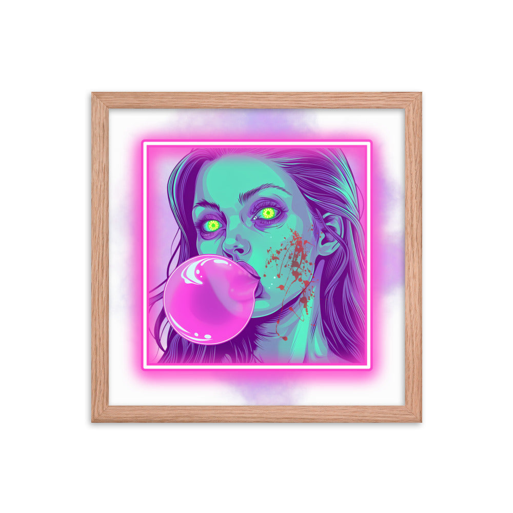 Framed Bubblegum Poster