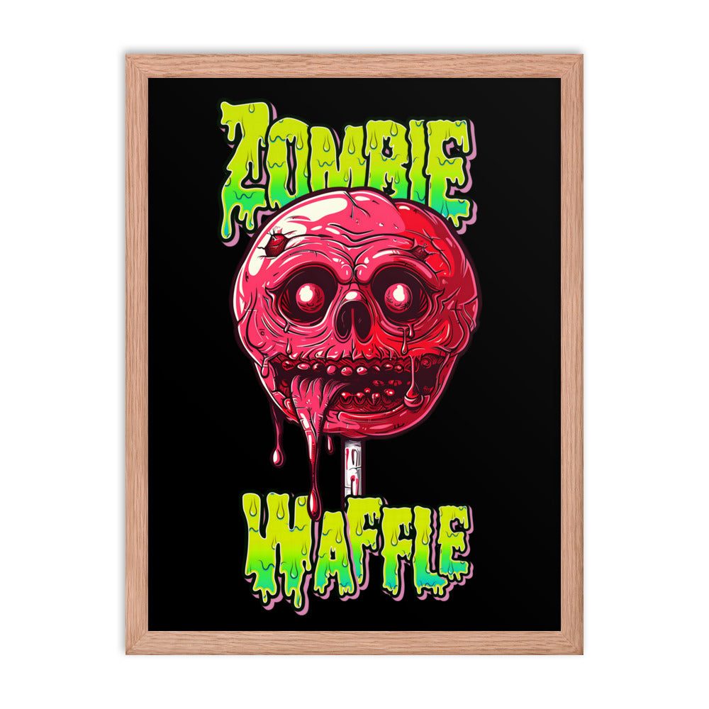 Framed Zombie Lollipop II Poster