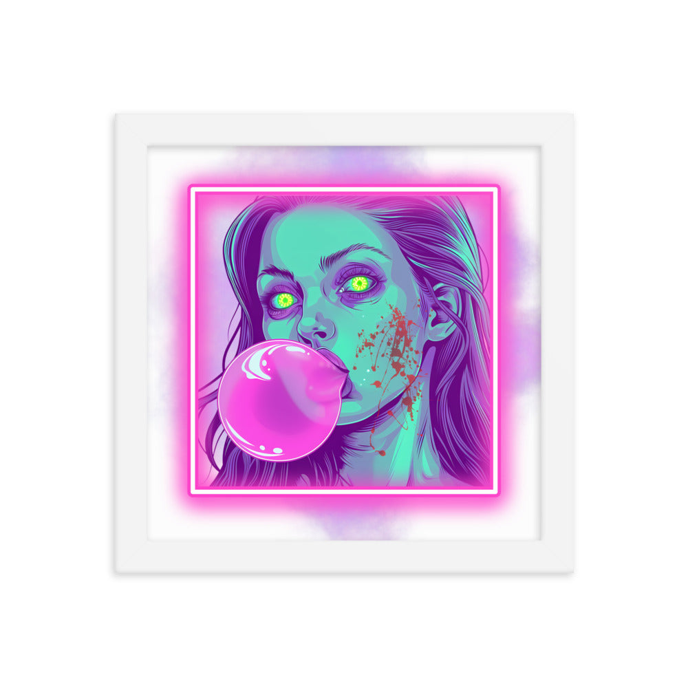 Framed Bubblegum Poster