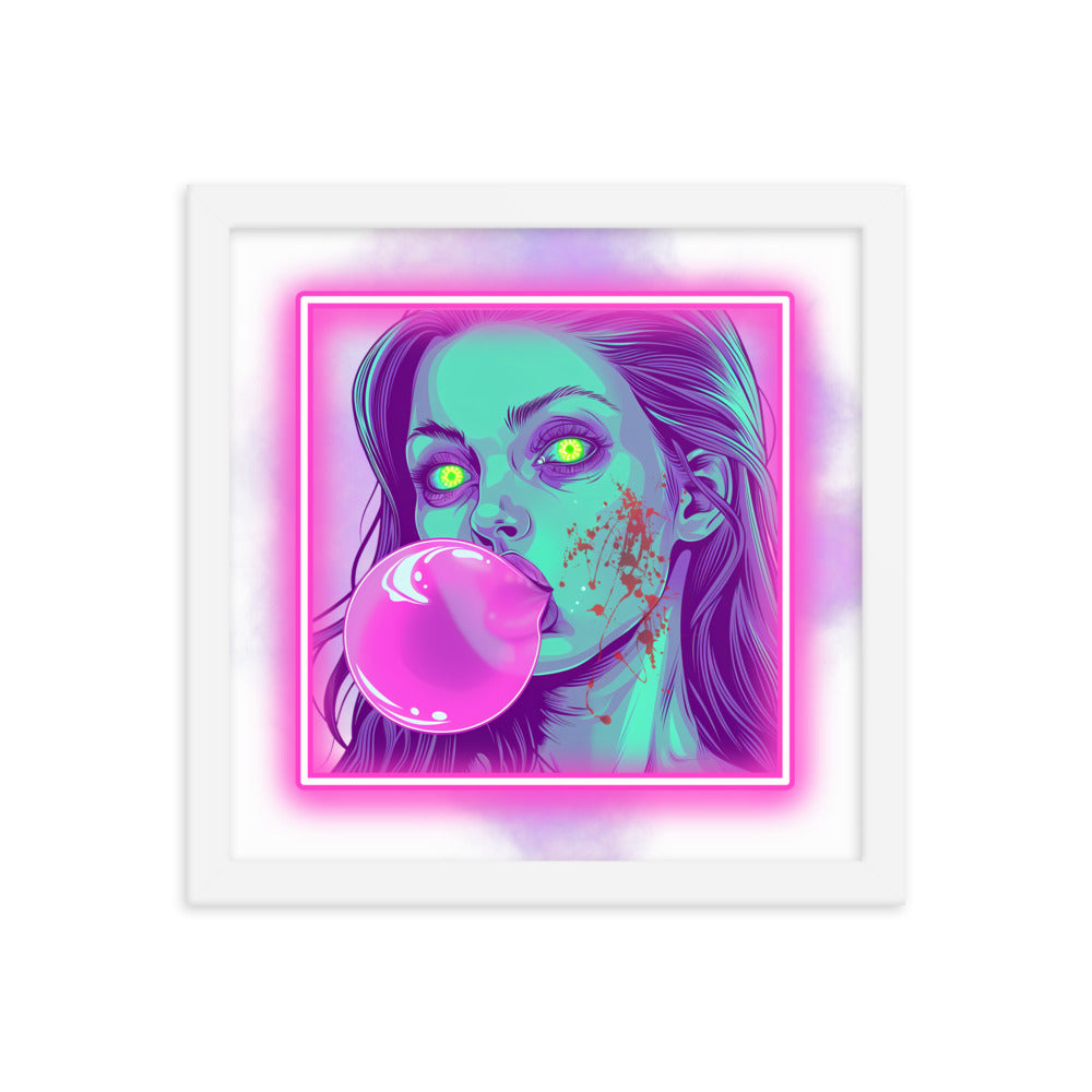 Framed Bubblegum Poster