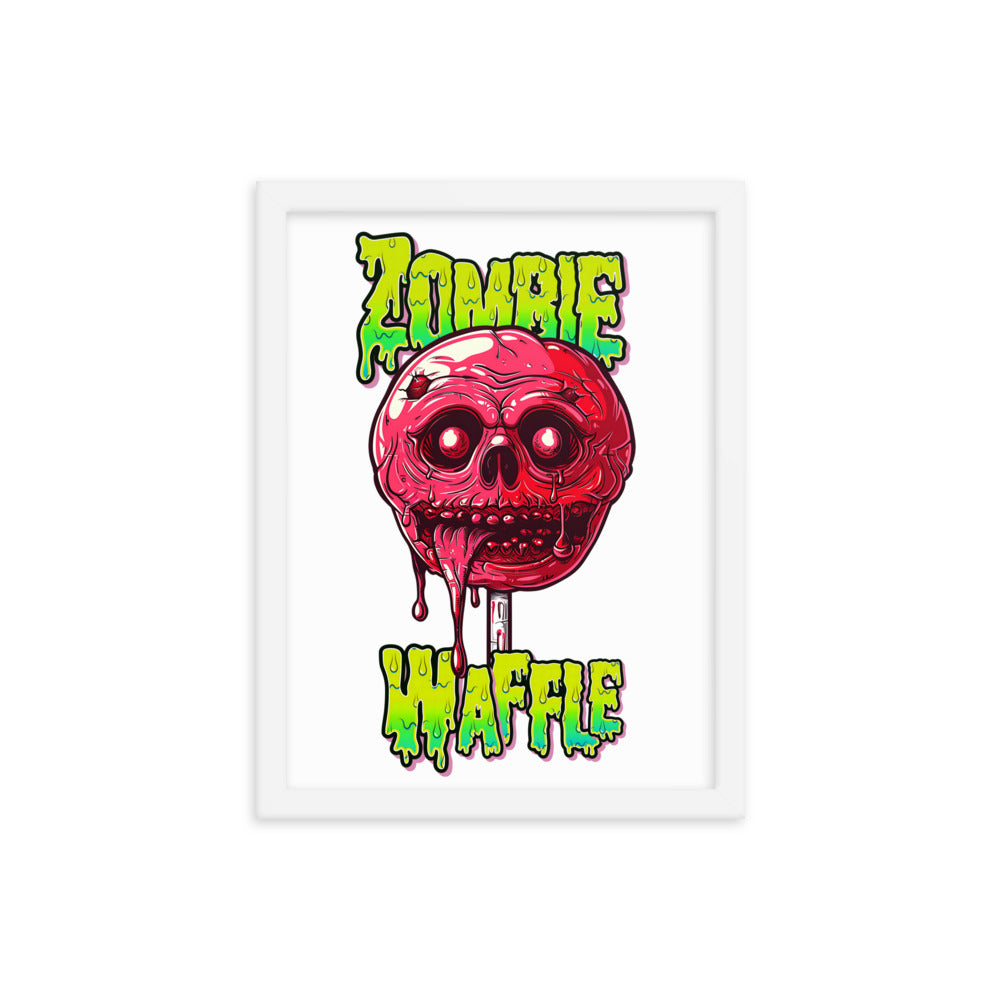 Framed Zombie Lollipop II Poster