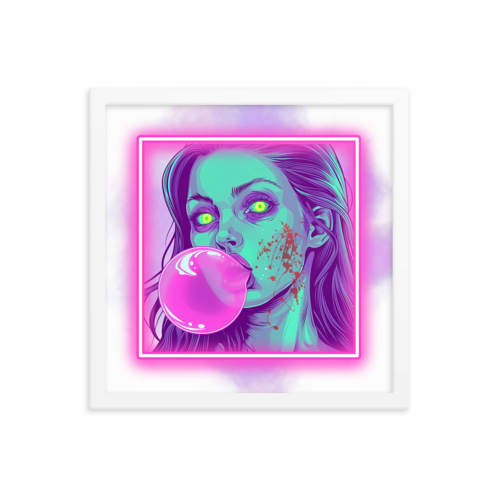 Framed Bubblegum Poster