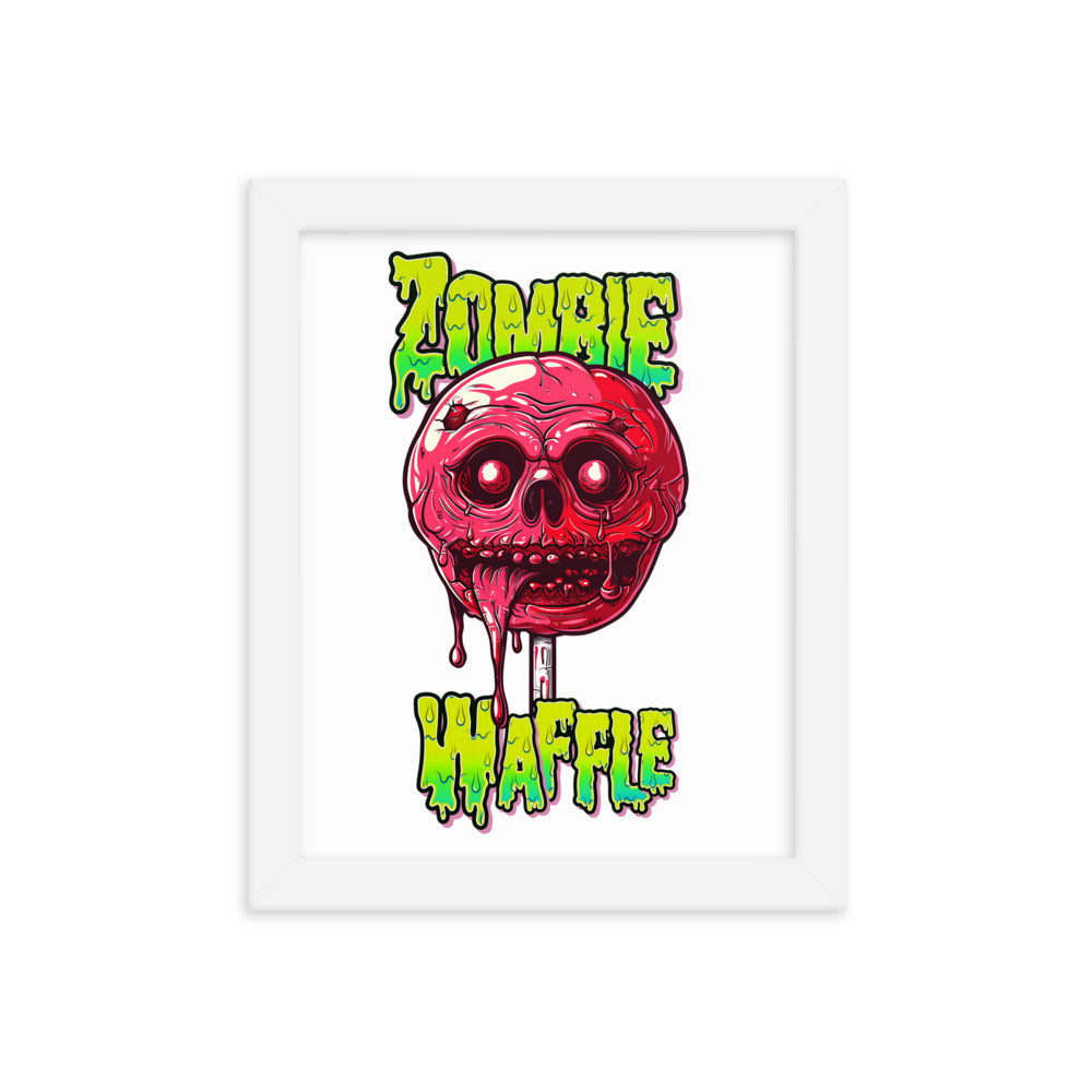 Framed Zombie Lollipop II Poster