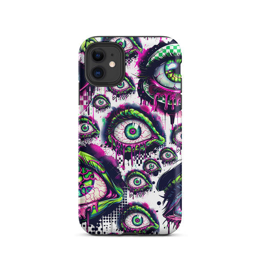 Zombie Eyes Everywhere Tough Case for iPhone®