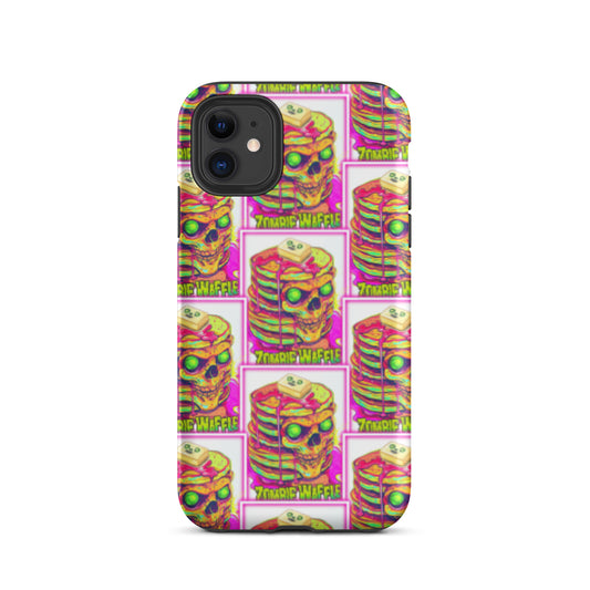 Neon Zombie Pancakes II Tough Case for iPhone®