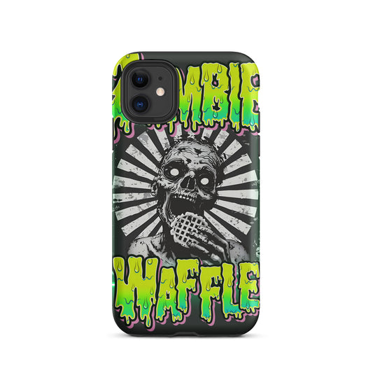 Zombie Eating a Waffle Tough Case for iPhone®