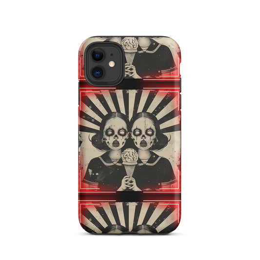 Zombie Twins Tiles Tough Case for iPhone®