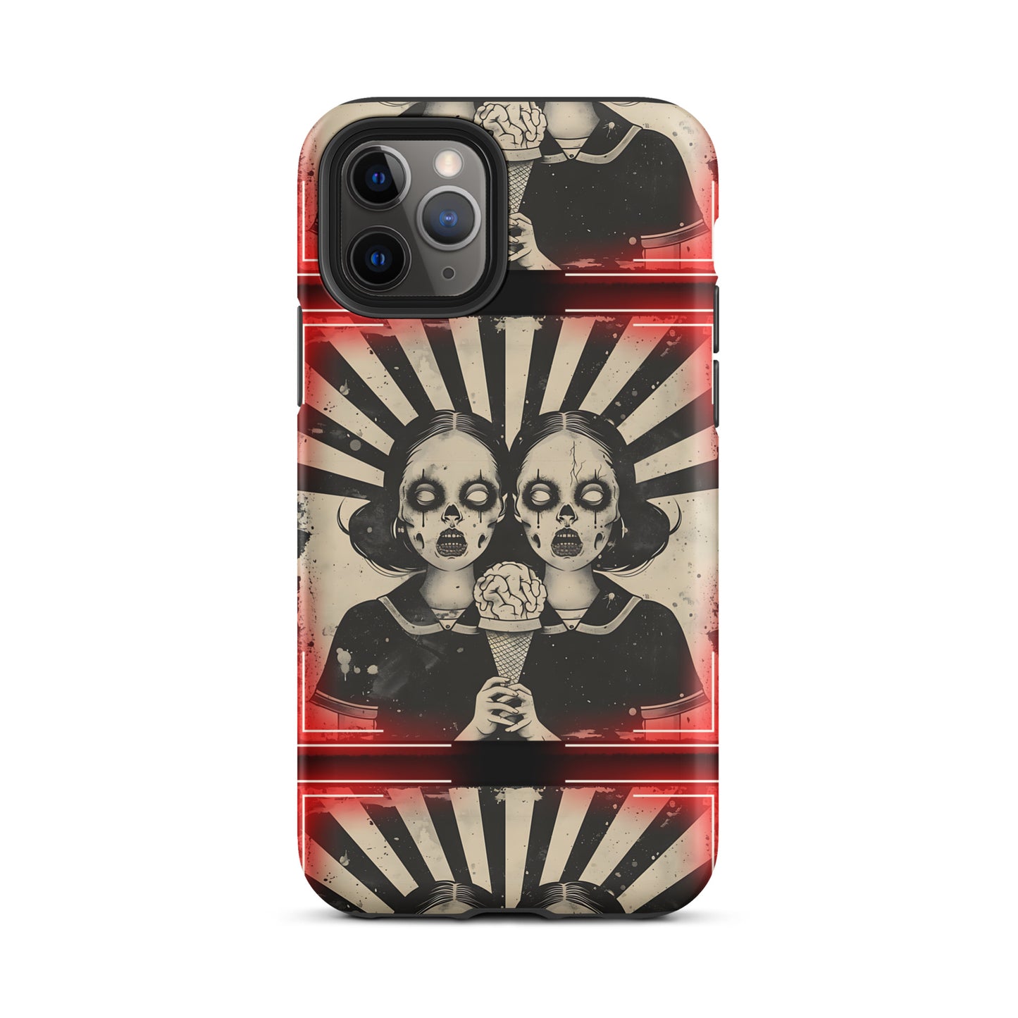 Zombie Twins Tiles Tough Case for iPhone®