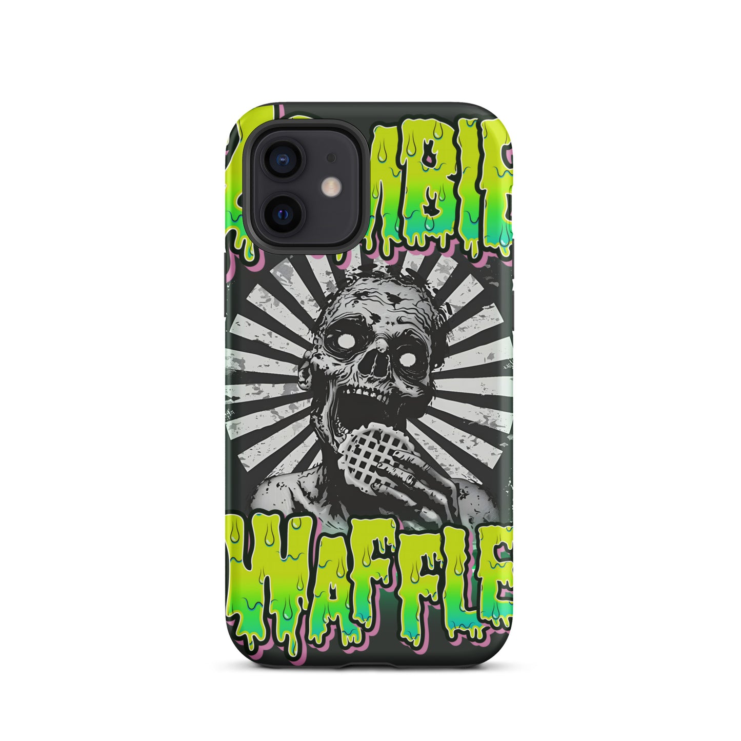 Zombie Eating a Waffle Tough Case for iPhone®