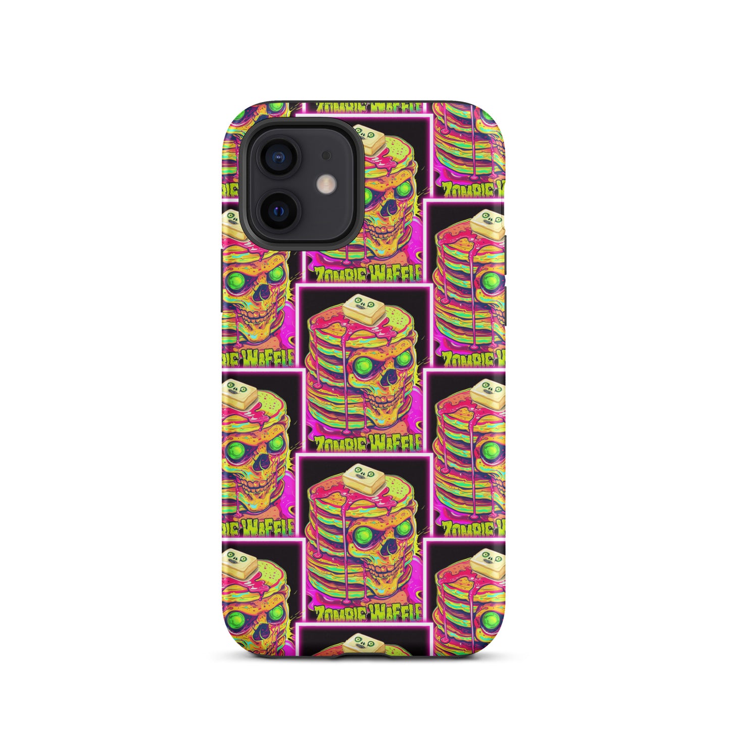 Neon Zombie Pancakes II Tough Case for iPhone®