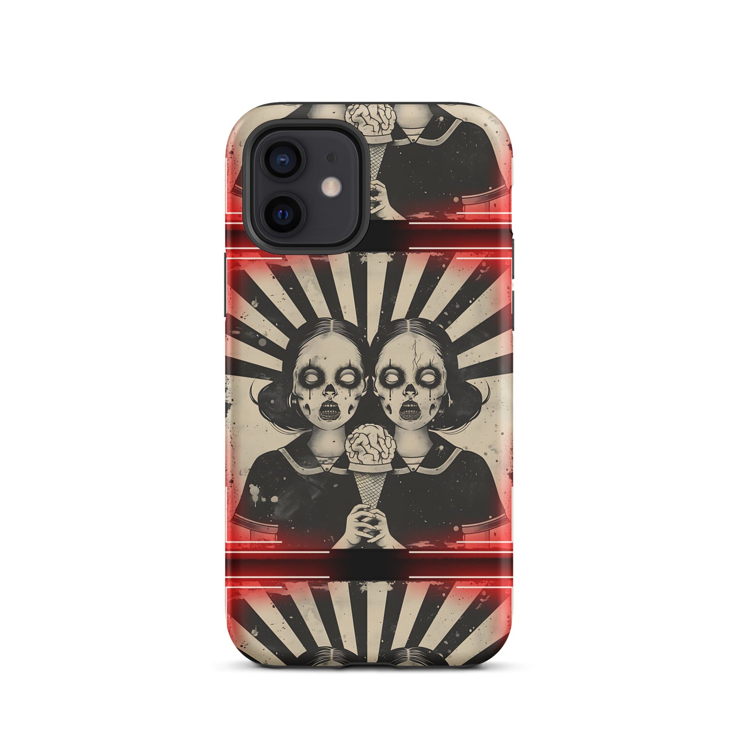 Zombie Twins Tiles Tough Case for iPhone®