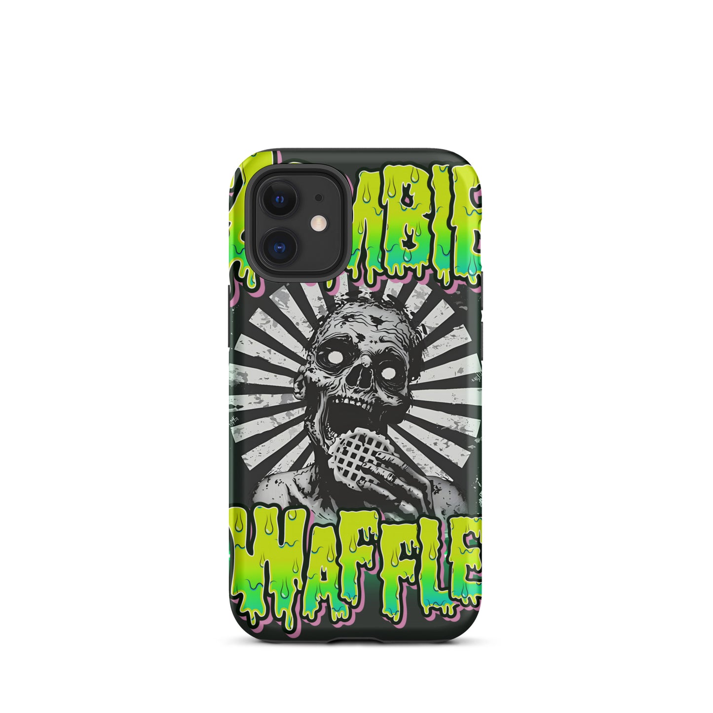 Zombie Eating a Waffle Tough Case for iPhone®