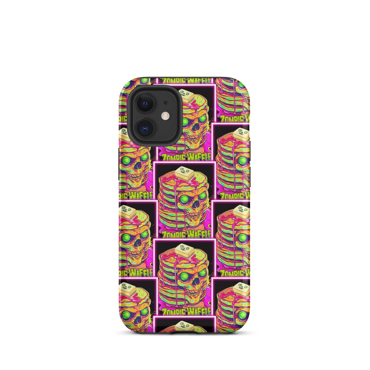 Neon Zombie Pancakes II Tough Case for iPhone®