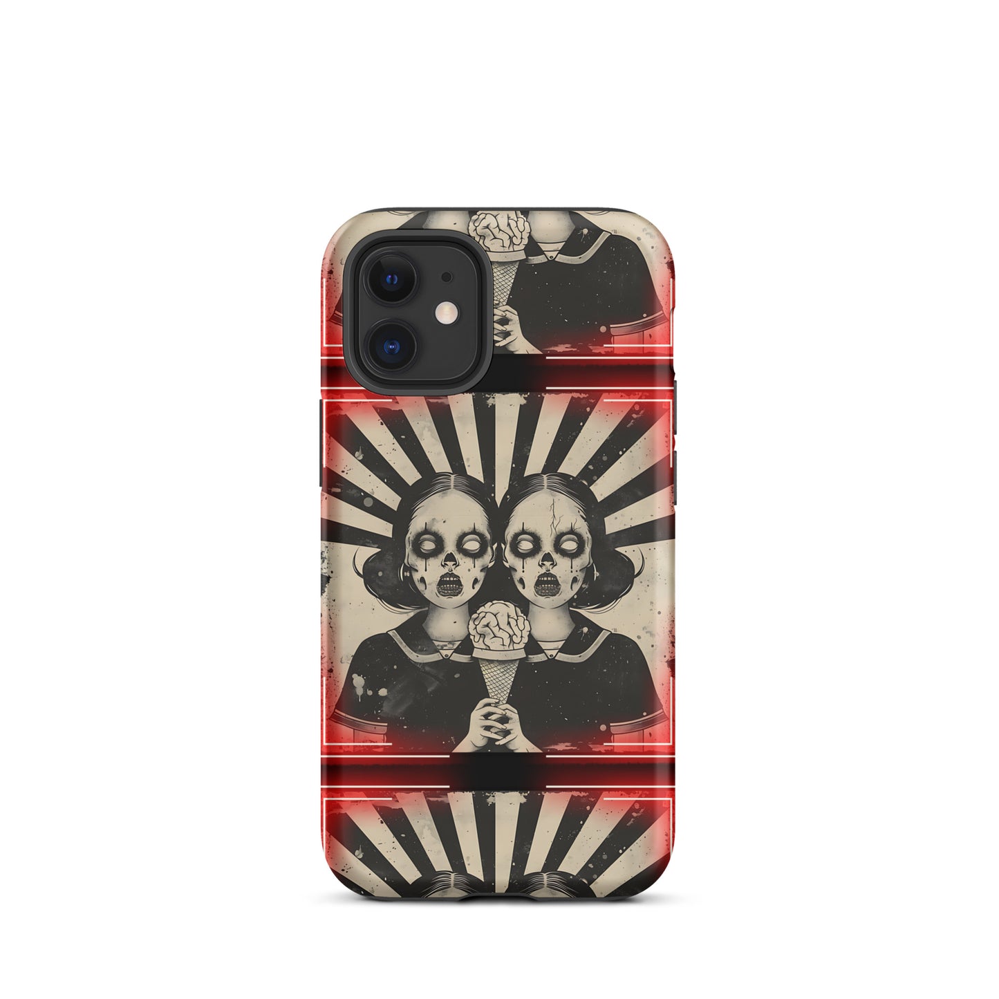 Zombie Twins Tiles Tough Case for iPhone®