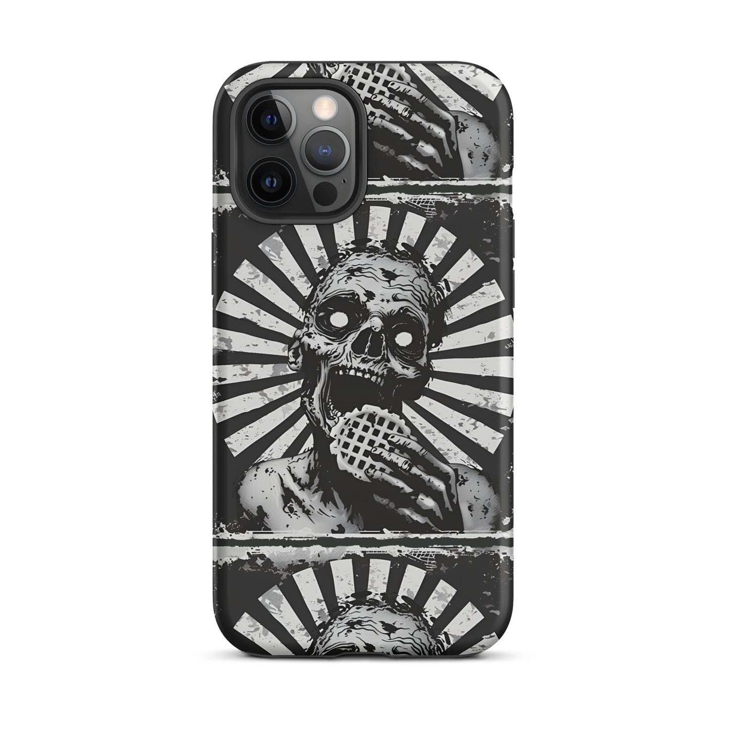 Zombie Eating a Waffle Tough Case for iPhone®