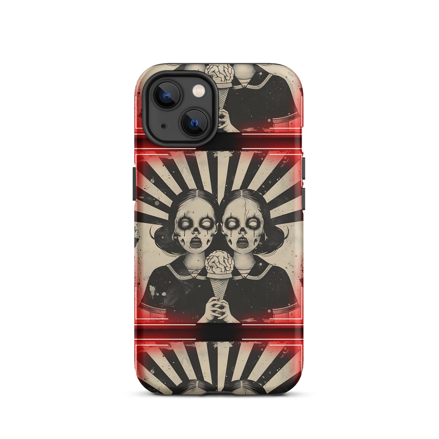 Zombie Twins Tiles Tough Case for iPhone®