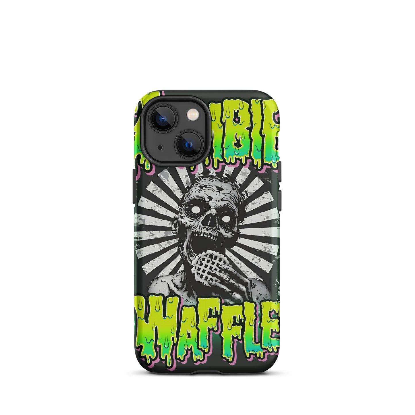 Zombie Eating a Waffle Tough Case for iPhone®