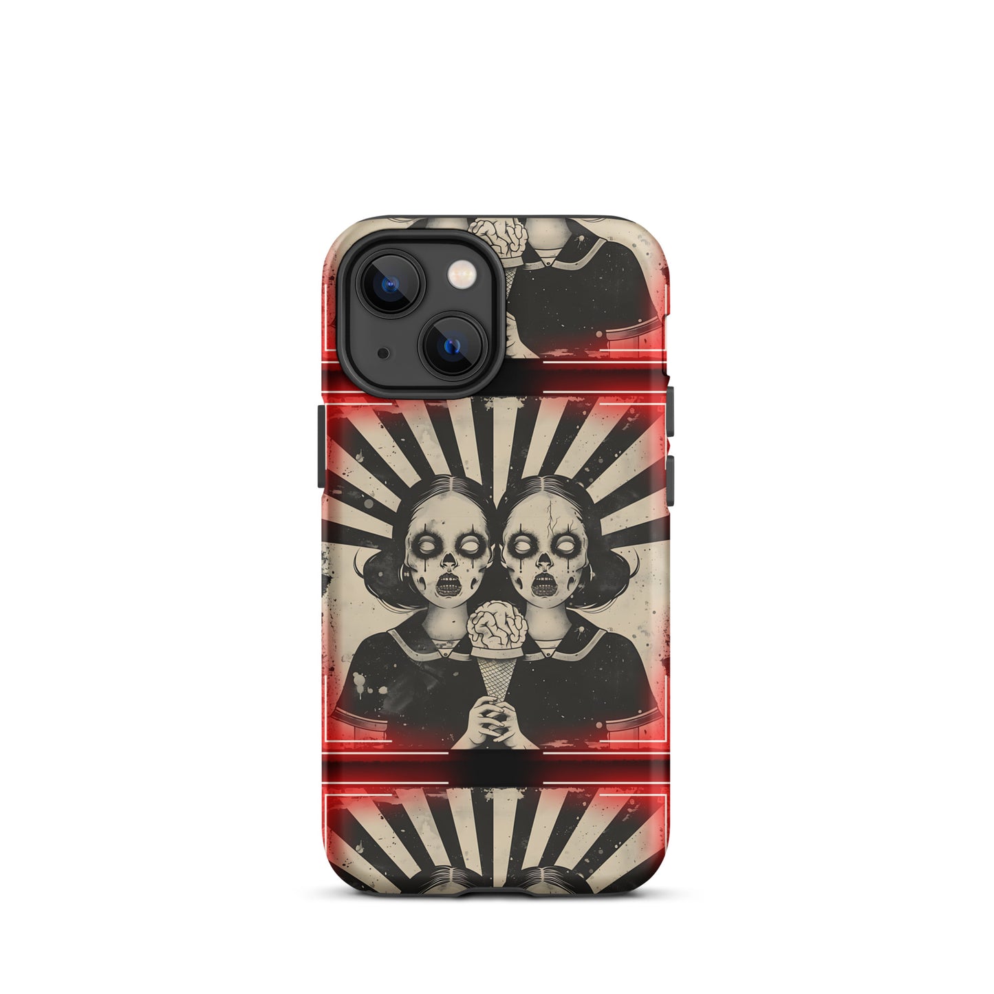 Zombie Twins Tiles Tough Case for iPhone®